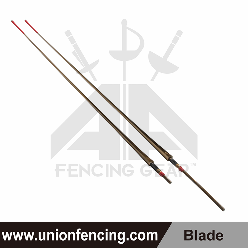 Union Fencing Foil Wired Blade with Point(Gold)
