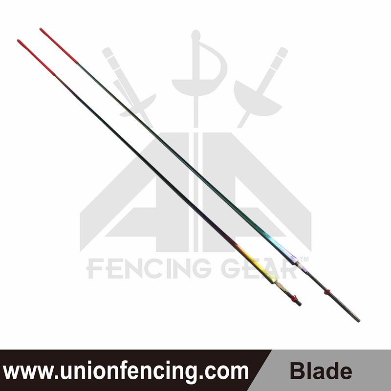 Union Fencing Foil Wired Blade with Point(Colorful)