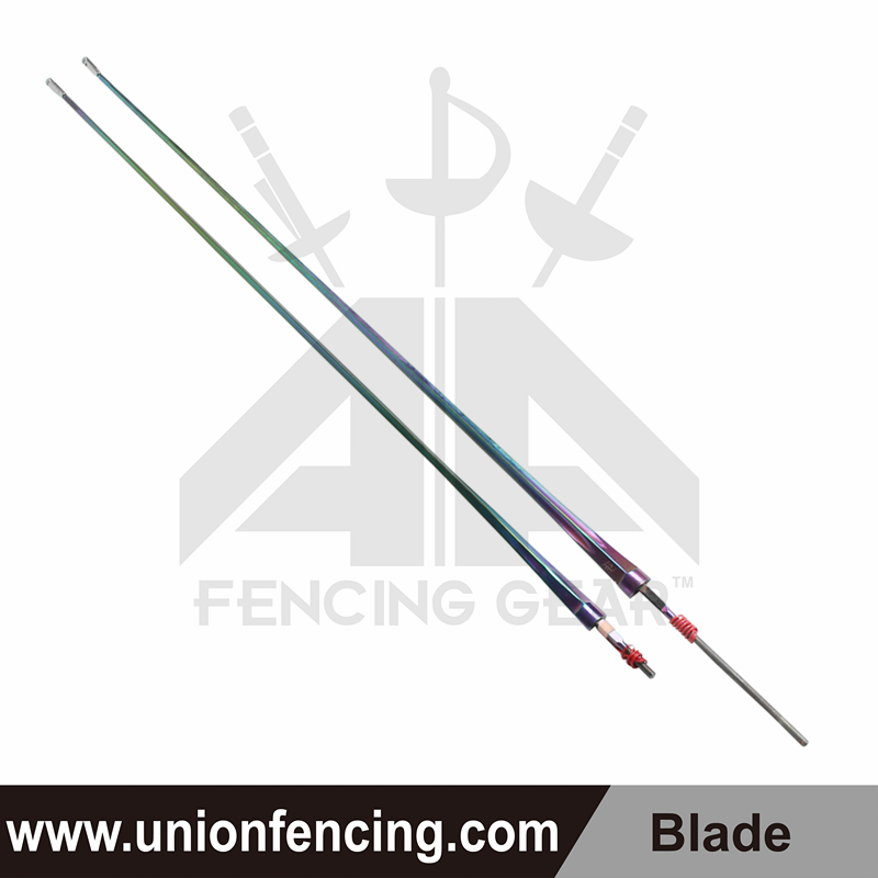 Union Fencing Epee Wired Blade with Point(Colorful)