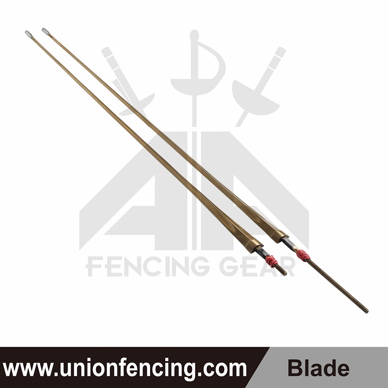 Union Fencing Epee Wired Blade with Point(Gold)