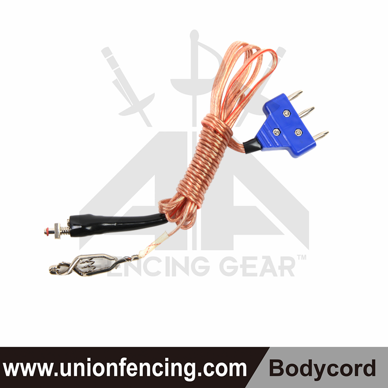 Union Fencing Bayonet Body Cord (clear wire)